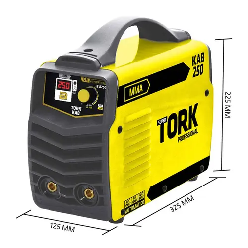 Máquina de Solda Inversora 250A KAB 250 Super Tork IE-8250-BV