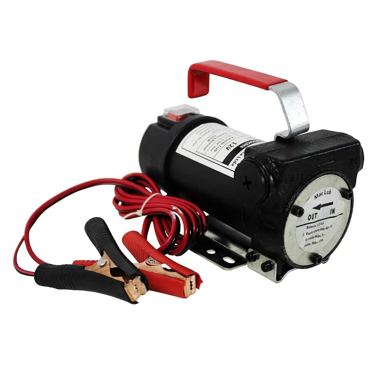 Bomba Elétrica para Transferência de Diesel MAC-17 12 V Mac Lub