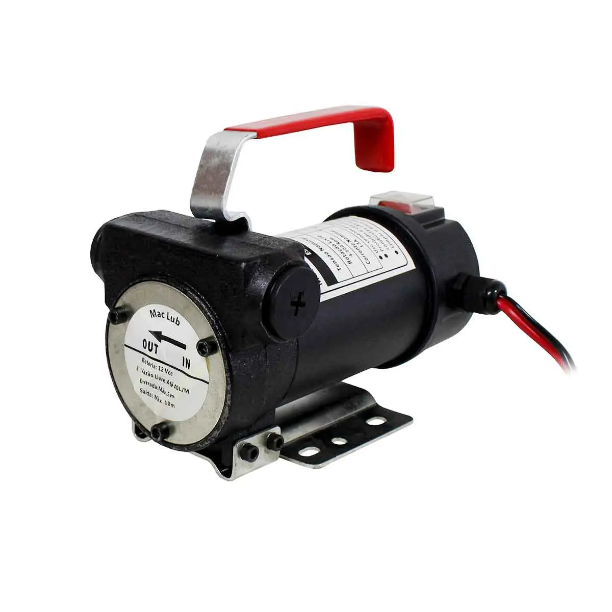 Bomba Elétrica para Transferência de Diesel MAC-17 12 V Mac Lub