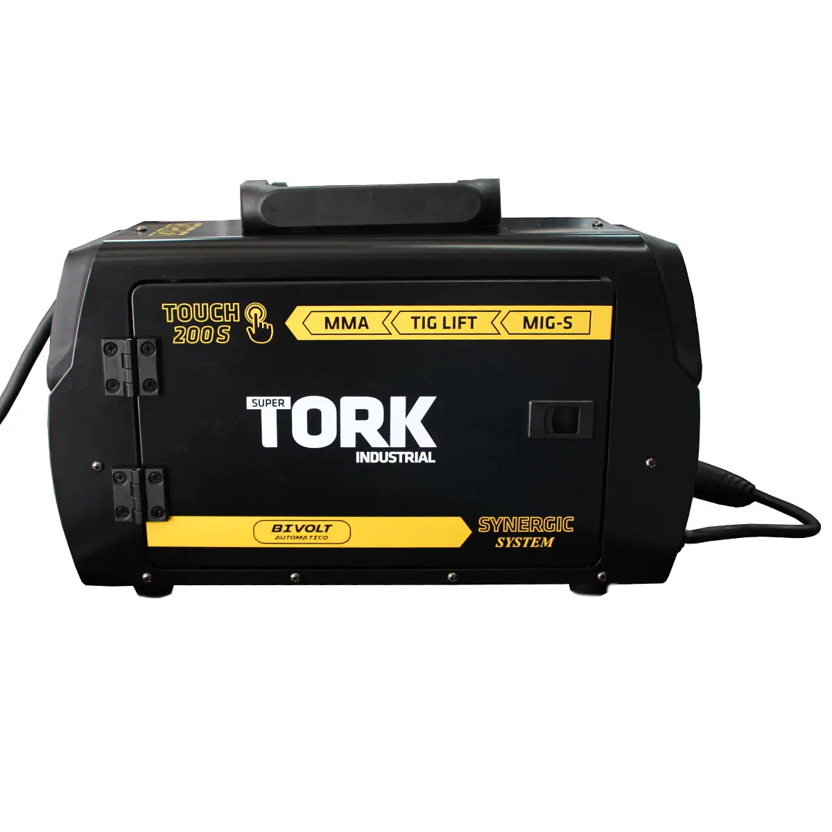 Inversor 3 em 1 200A Bivolt Sistema MIG TIG MMA Super Tork Touch 200S