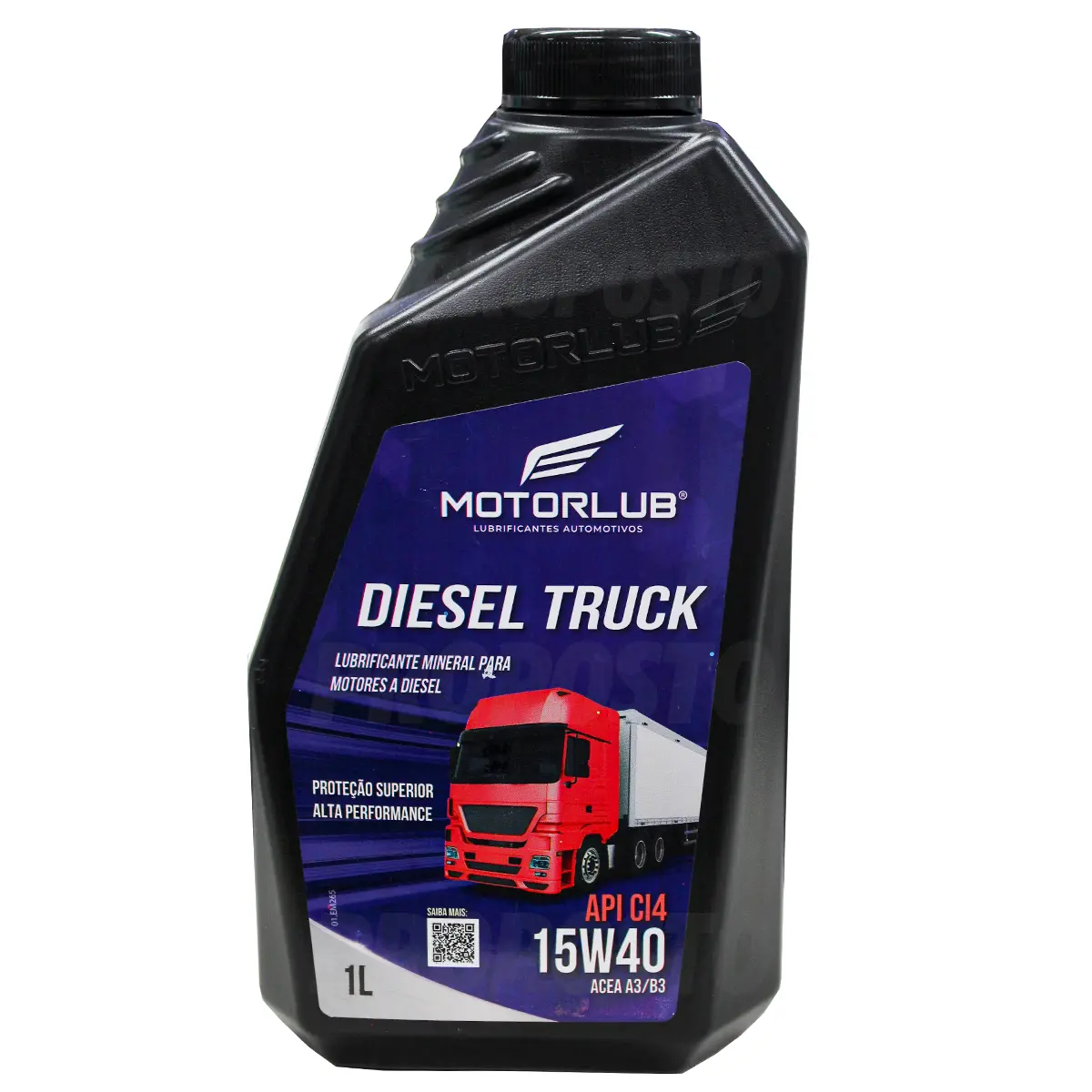 Óleo Lubrificante 15W40 Mult Lub Top Diesel 1 L Ecolubri