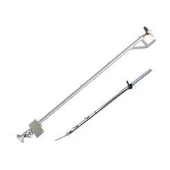 Rabeta Simples Horizontal 1,7 m para Barco com Acelerador