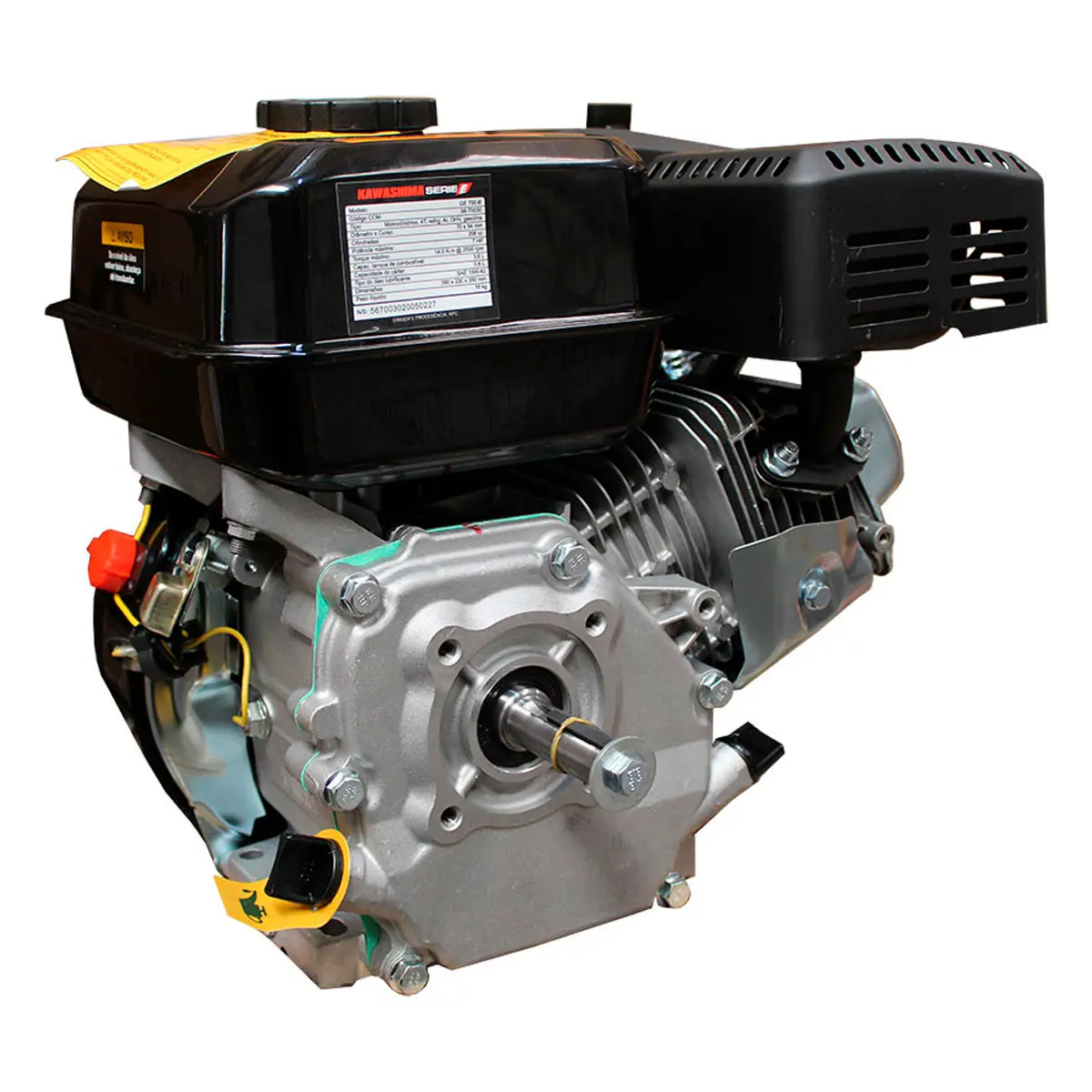 Rabeta Simples 1,7 m Para Barco  com Motor Kawashima 7,0 cv