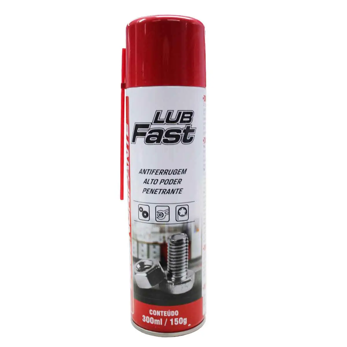 Óleo Desengripante Anticorrosivo Spray 300 ml Lub Fast
