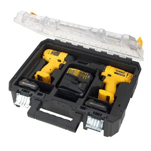 Kit Parafusadeira/Furadeira 3/8" + Parafusadeira de Impacto 1/4" 12 V Dewalt