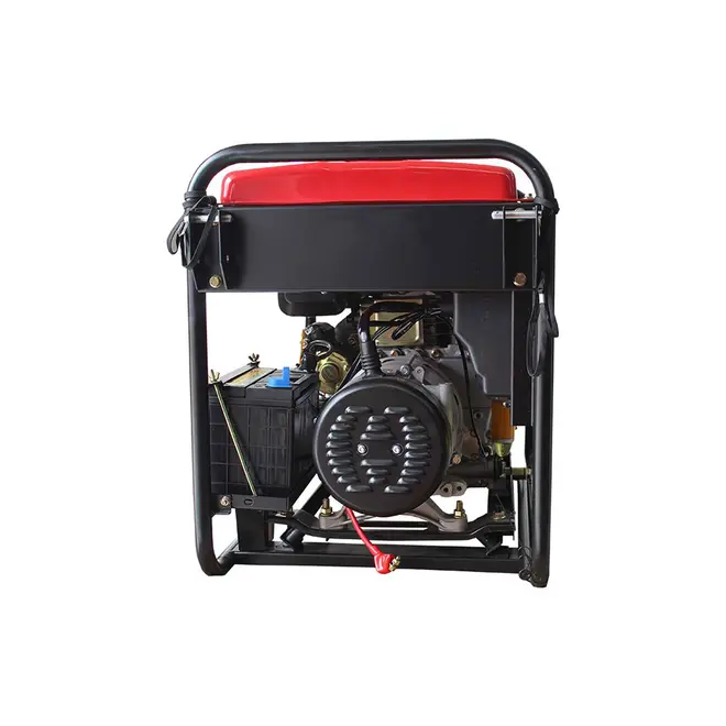 Gerador de Energia a Diesel Monofásico 110/220V 6,5 KVA Branco BD-8000E