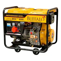 Gerador de Energia a Diesel BFDE 8000 6,5kva 220 V Trifásico Buffalo
