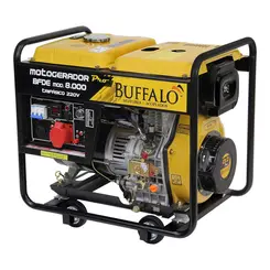 Gerador de Energia a Diesel BFDE 8000 6,5kva 220 V Trifásico Buffalo