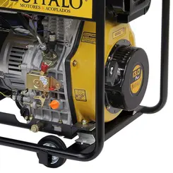 Gerador de Energia a Diesel BFDE 8000 6,5kva 220 V Trifásico Buffalo