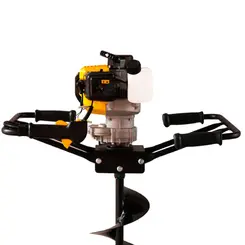 Perfurador de Solo Gasolina BFG 520D 1,9cv Broca 20cm Guidão Duplo Buffalo