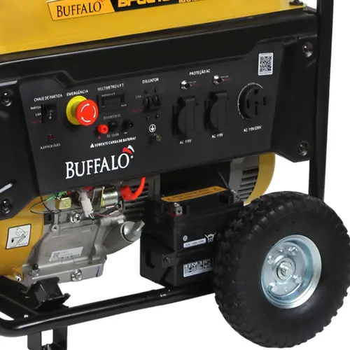 Gerador de Energia a Gasolina Monofásico 110/220V BFGE-10000 10 KVA Buffalo