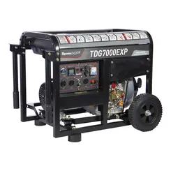 Gerador de Energia a Diesel Monofásico 110/220V 6 KVA Toyama TDG7000ExP