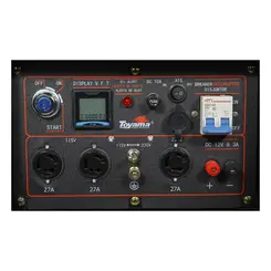 Gerador de Energia a Diesel Monofásico 110/220V 6 KVA Toyama TDG7000ExP