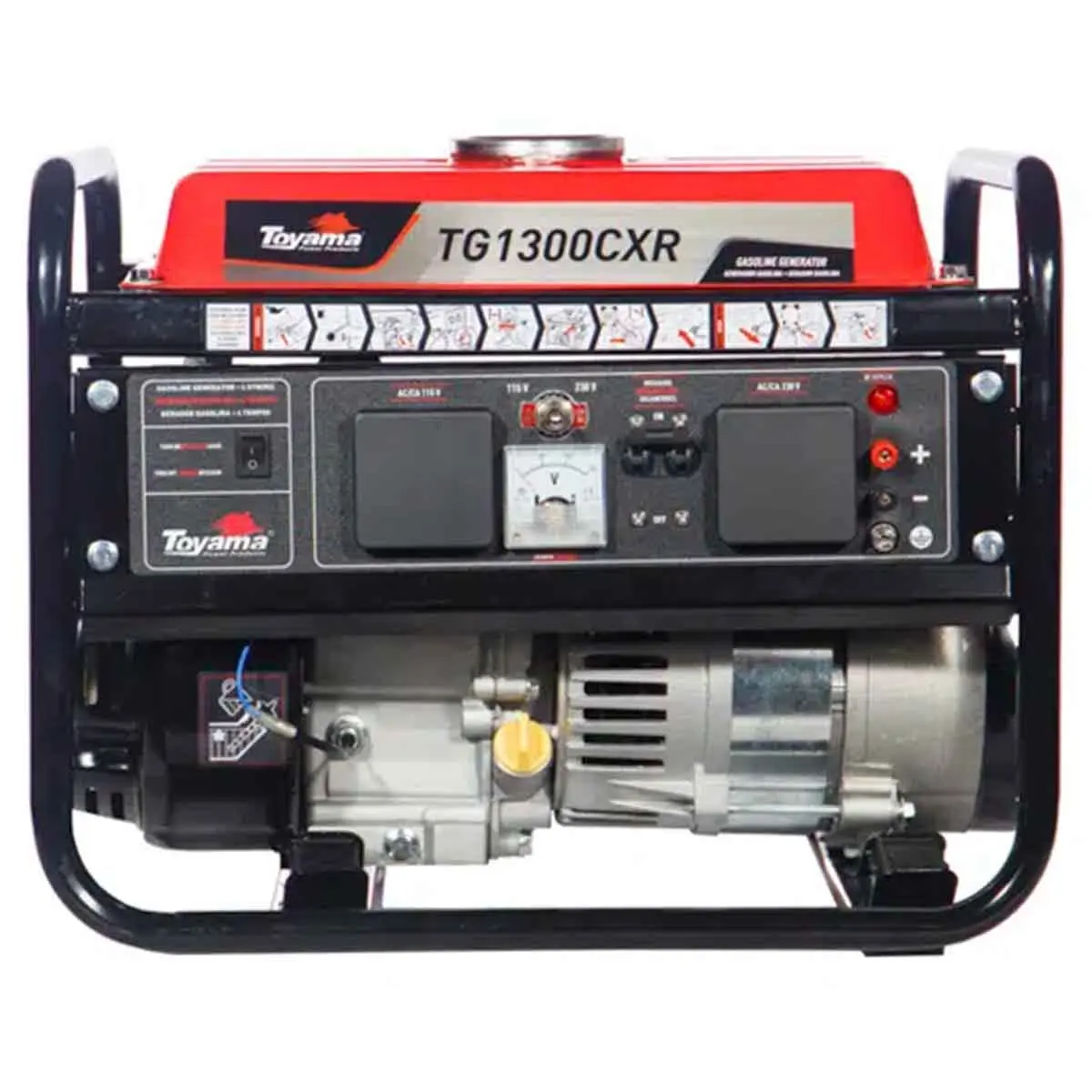 Gerador de Energia Gasolina 1,25 kVA Monofásico Bivolt Toyama TG1300CXR