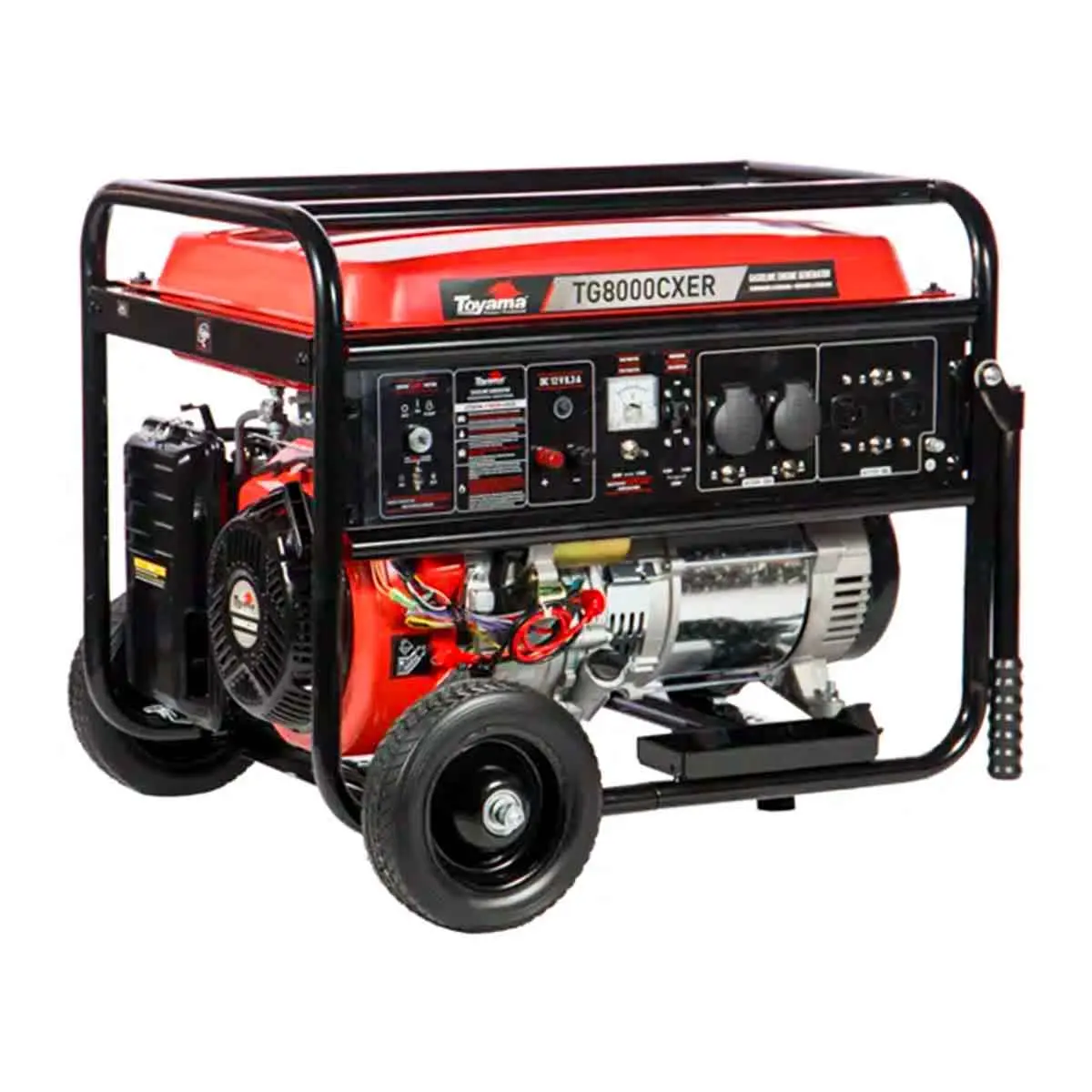 Gerador de Energia a Gasolina 7,2 kVA Monofásico 110/220V Toyama TG8000CXER