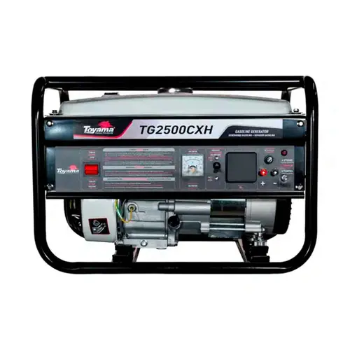 Gerador a Gasolina Monofásico 127 V Partida Manual 2,2 kVA Toyama TG2500CXH-110