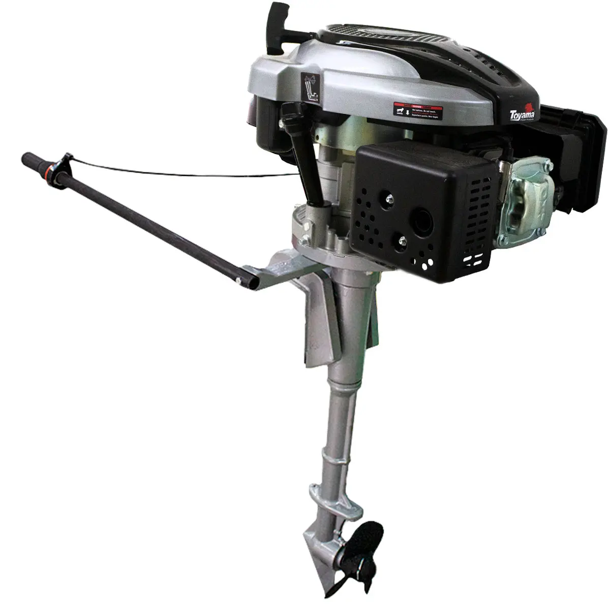 Rabeta Vertical com Motor a Gasolina Toyama 6,5 cv TE65V1-HF