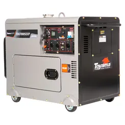 Gerador de Energia a Diesel 10,5 hp Monofásico ATS TDG7000SEXP Toyama
