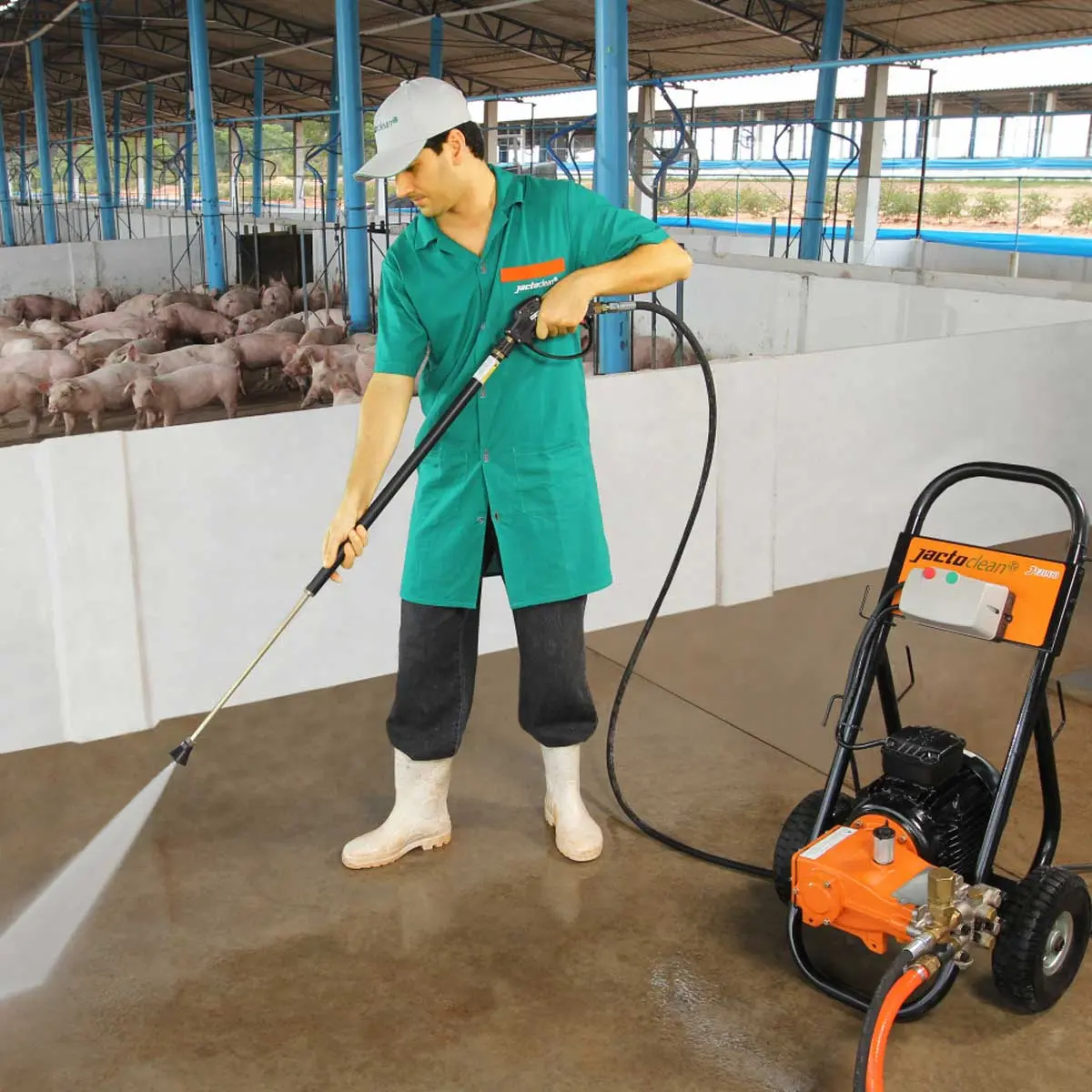 Lavadora de Alta Pressão J12000 2000 psi 5 cv Trifásica 220 V Jacto