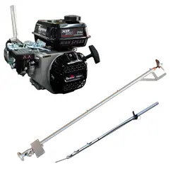 Rabeta Simples 1,7 m Para Barco Motor Toyama 8,0 HP TE80JET