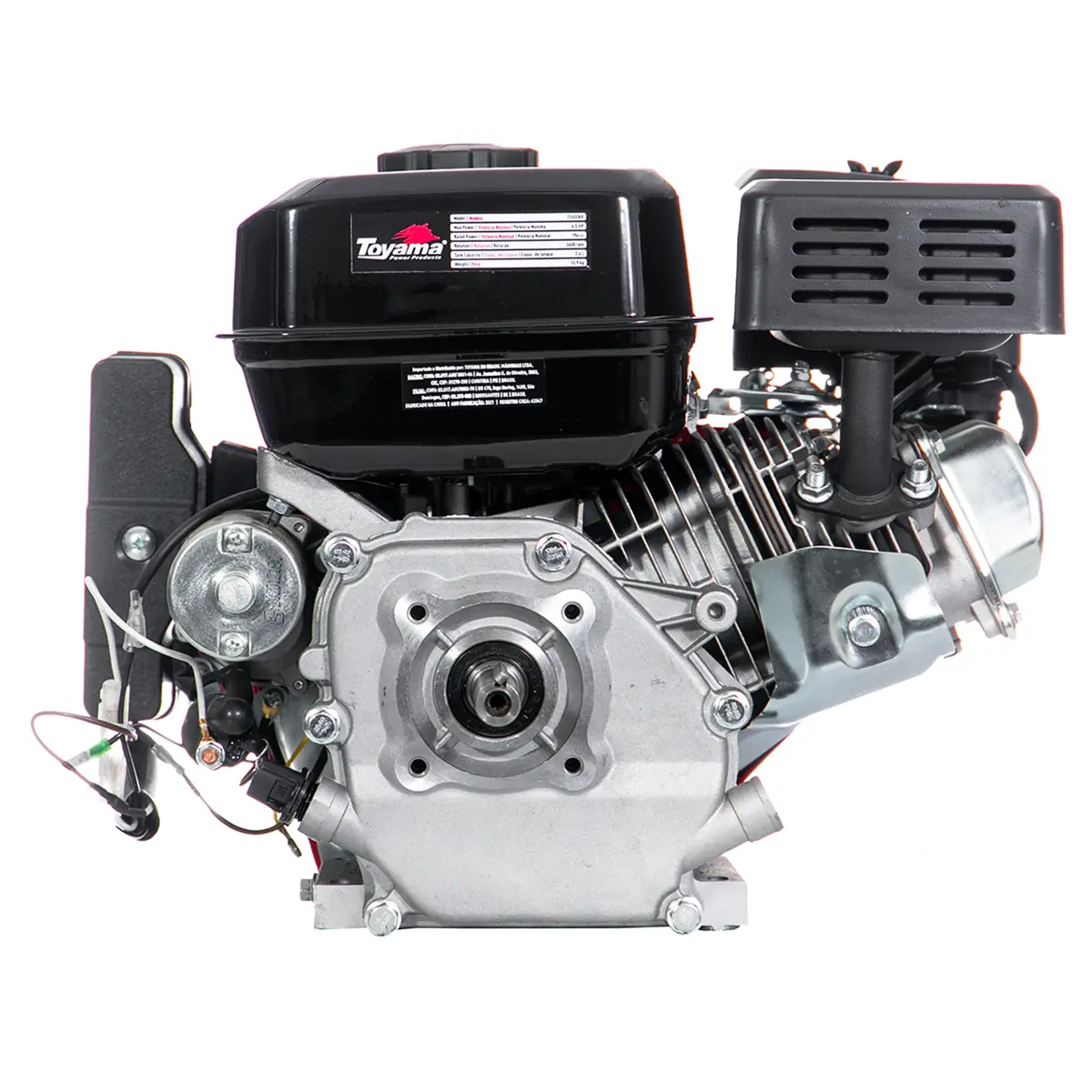 Motor a Gasolina 6,5 cv Partida Elétrica Toyama TE65EKX