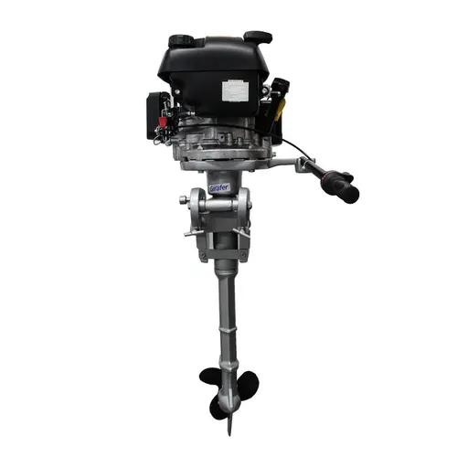 Rabeta Vertical e Motor a Gasolina Kawashima 6,0 cv GV 600-M