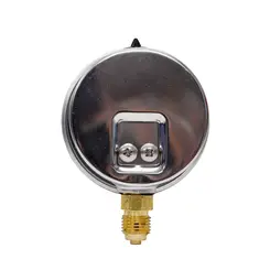 Manômetro com Glicerina 1/4" 150 psi DN63 Genebre