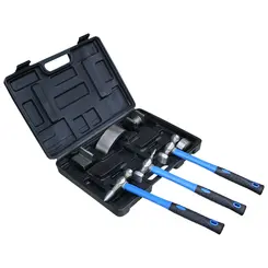 Kit de Martelo e Tasso com 7 peças em Aço Bremen 5623