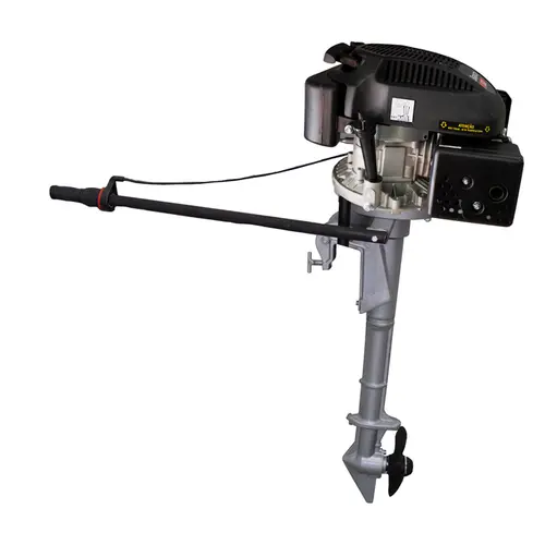 Rabeta Vertical com Motor a Gasolina 6,0 cv Partida Elétrica Branco