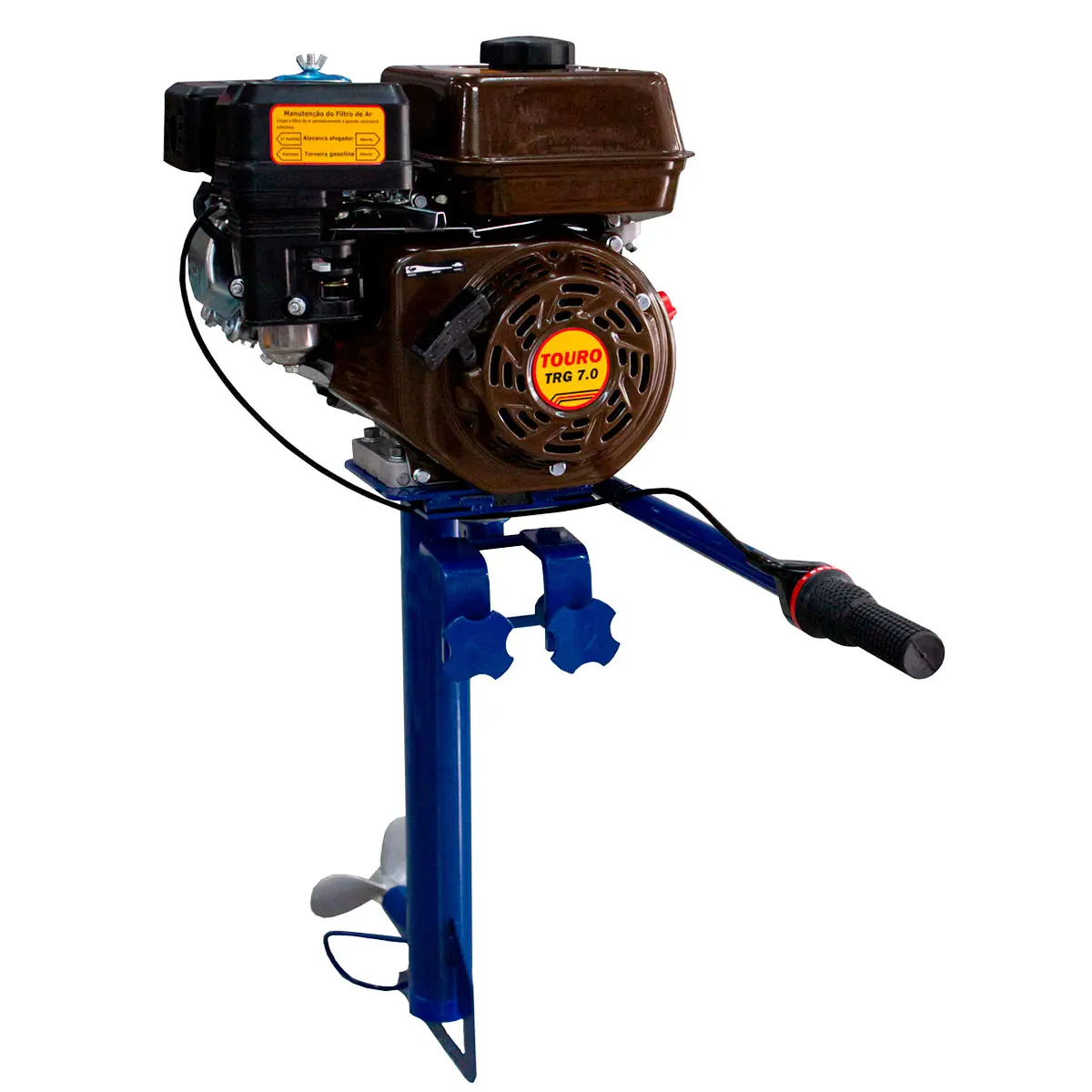 Rabeta Vertical com Motor a Gasolina Touro TRG 7,0 cv