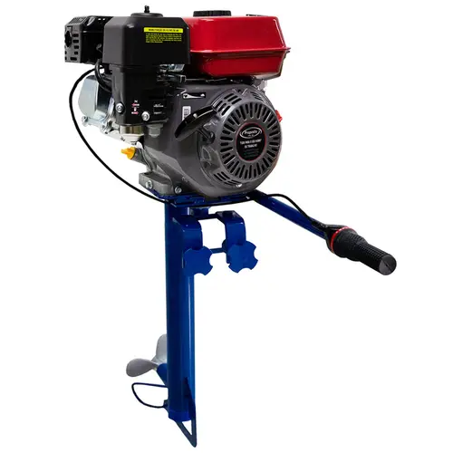 Rabeta Vertical com Motor a Gasolina Branco 7,0 cv B4T 7 Proposto