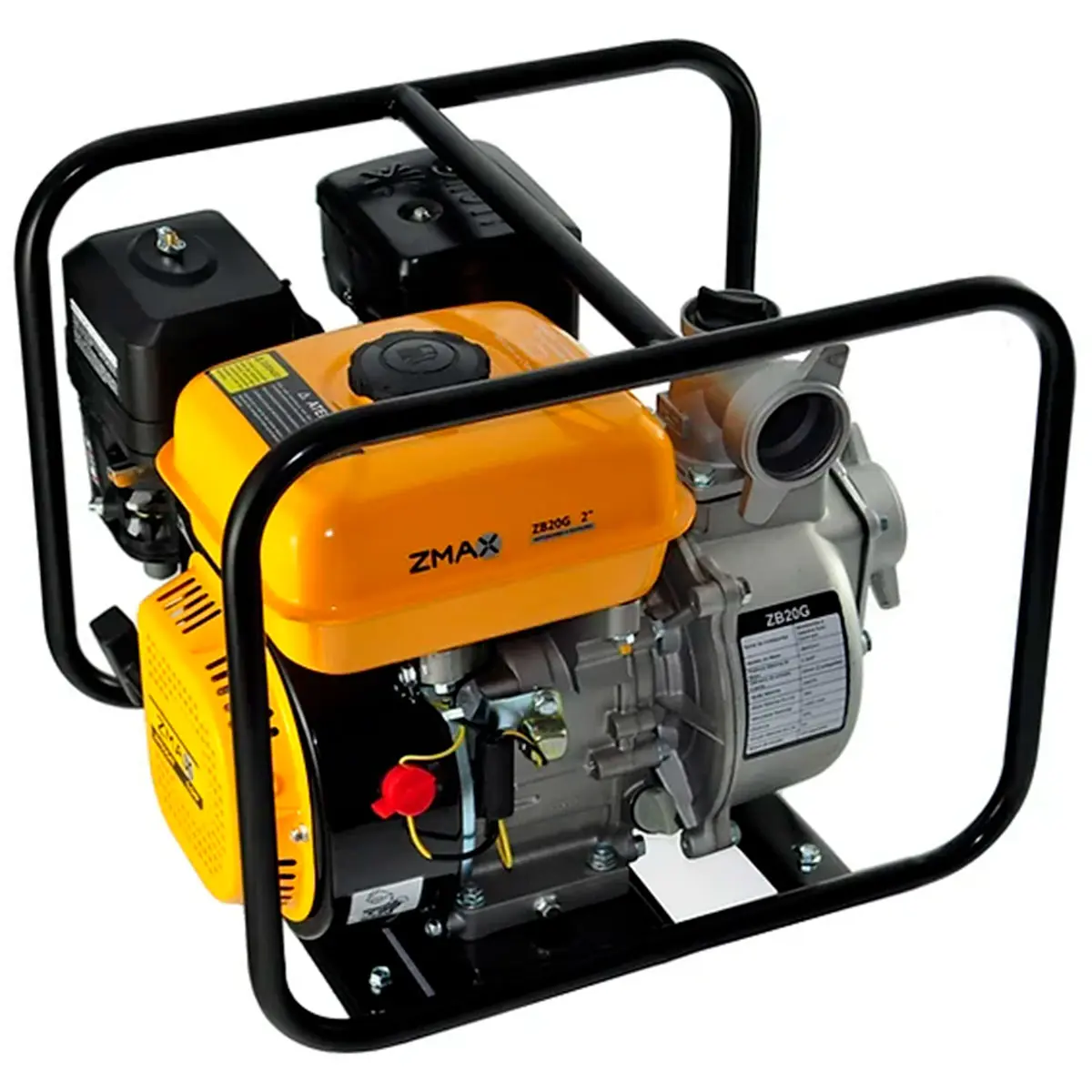 Motobomba Zmax 7 hp ZB20G Auto escorvante 2 Polegadas