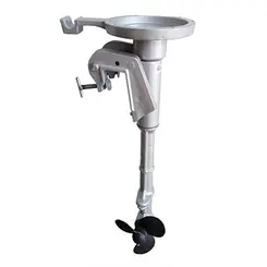 Kit Rabeta Vertical Girafer Branco 6,0 Cv Outboard c/ Carrinho de Transporte