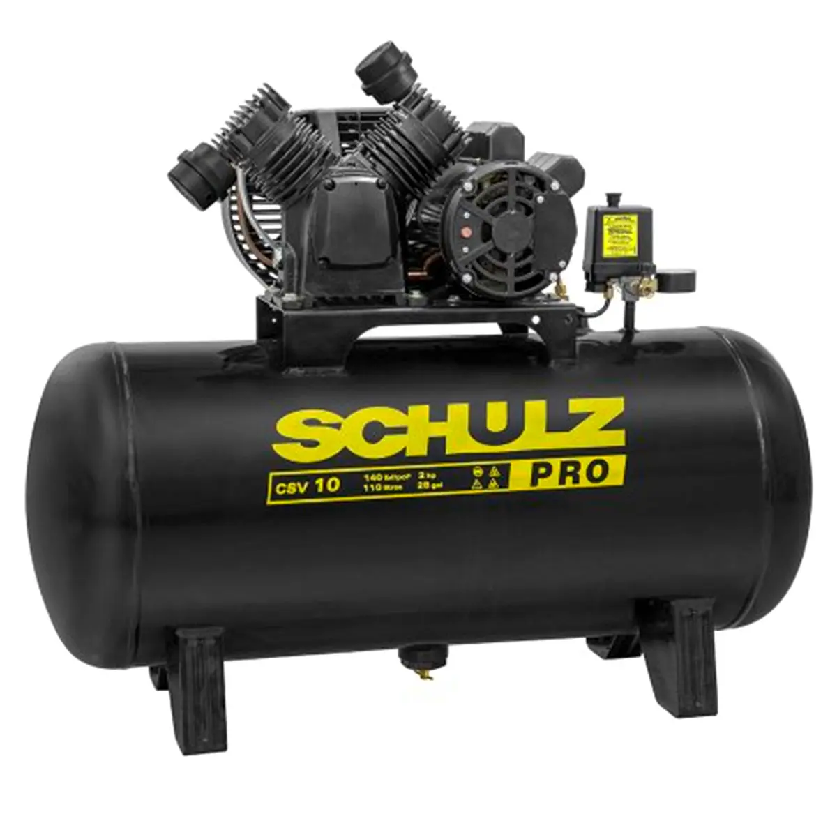 Compressor de Ar CSV 10/110 2 hp Monofásico 220V Schulz