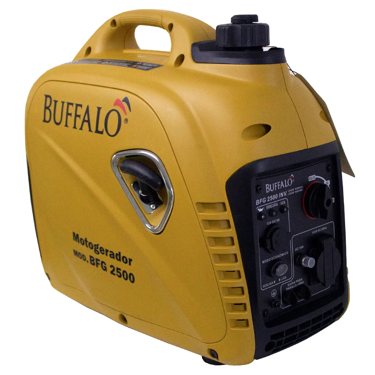 Gerador de Energia a Gasolina 2,5 KVA Inverter 220 V BFG 2500 Buffalo 60431