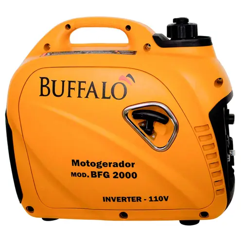 Gerador de Energia a Gasolina 2 KVA Inverter 127 V BFG 2000 Buffalo