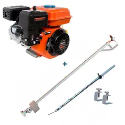 Rabeta Luxo 1,7 m para Barco com Motor a Gasolina 6,5 cv Anmax AN200