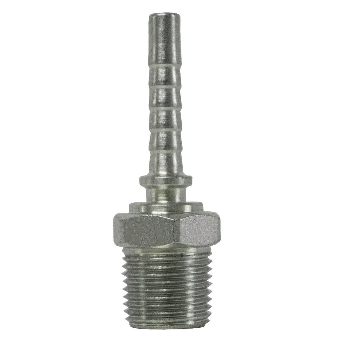 Terminal Macho Fixo Rosca 1/2 para Mangueira 1/4" NPT