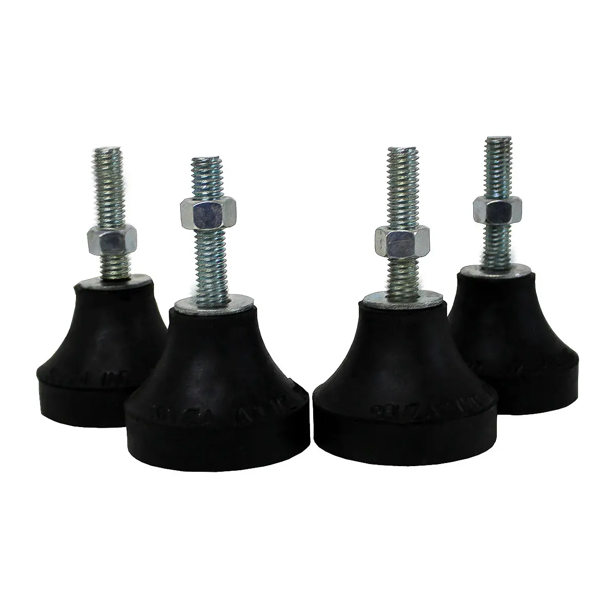 Jogo de Amortecedor de Borracha N1 3/8" 4 Peças 200kg