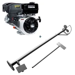 Rabeta para Barco 2,2 m Eixo de 1 Pol com Motor Toyama TE150 15 hp