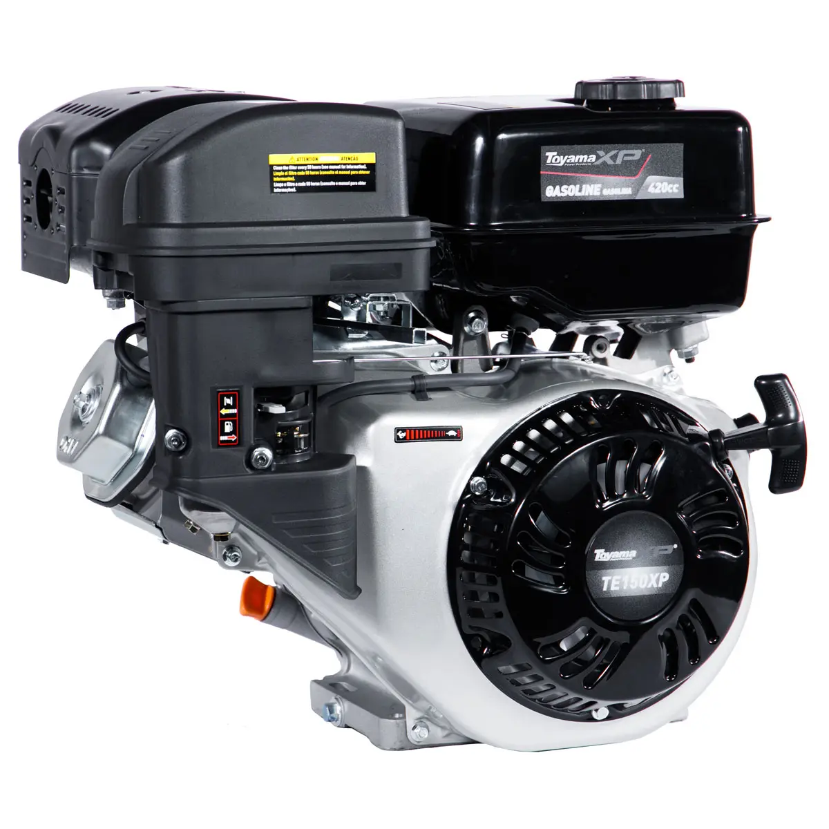 Rabeta para Barco 2,2 m Eixo de 1 Pol com Motor Toyama TE150 15 hp