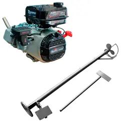 Rabeta para Barco 2,2 m com Motor Toyama Gasolina TE180JET-HS-XP 18 HP