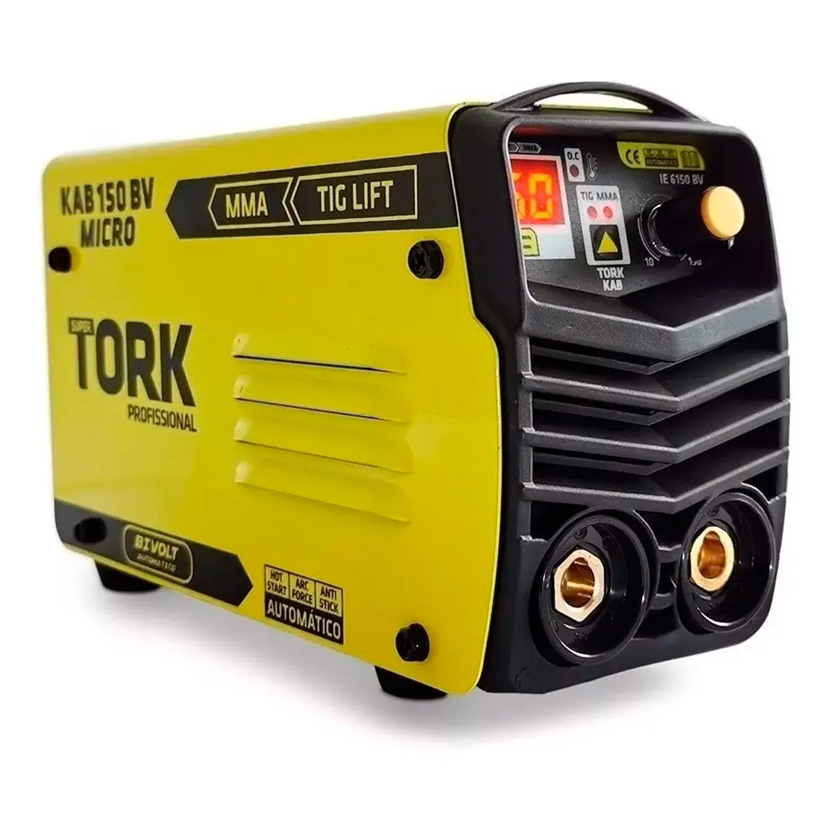 Máquina de solda Inversora Super Tork KAB 150 Micro BV 127V/220V