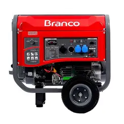 Gerador de Energia a Gasolina 13 KVA Monofásico 110/220V Branco B4T13000E