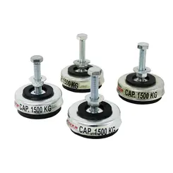 Jogo Amortecedor mini 1/2" de 1500 kg 4 Peças