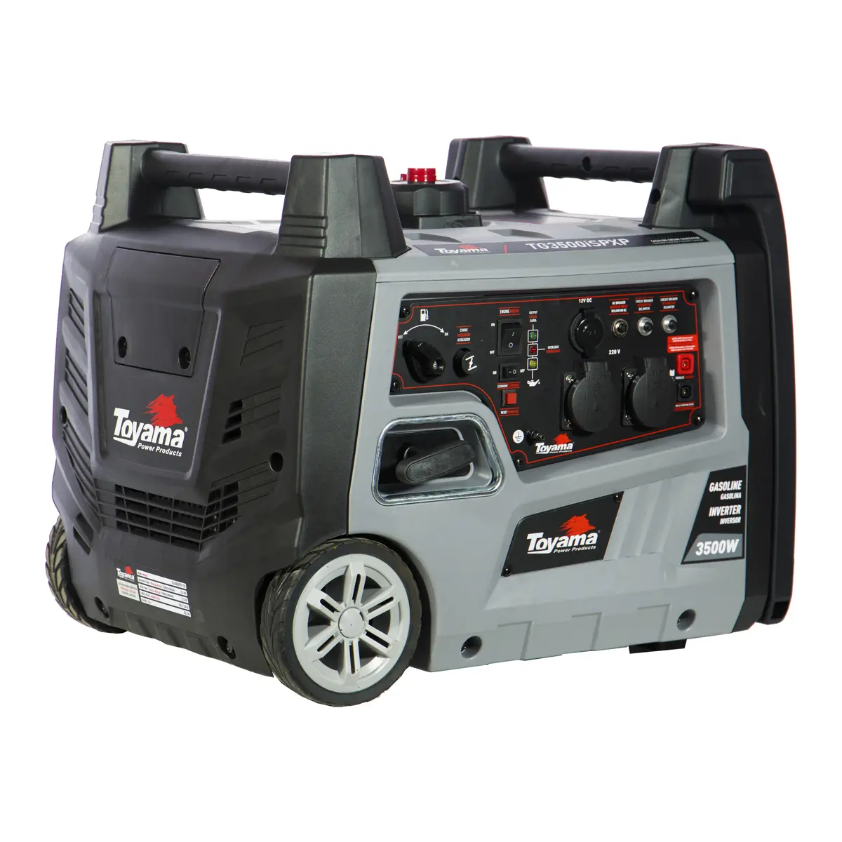 Gerador Inverter a Gasolina 3,5 kvA Monofásico 220 V Toyama TG3500ISPXP