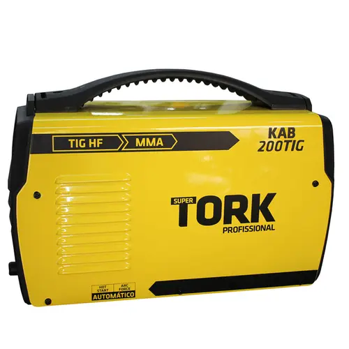 Máquina Inversora Kab 2 Em 1 TIG MMA 200 Amp 7000W Tork