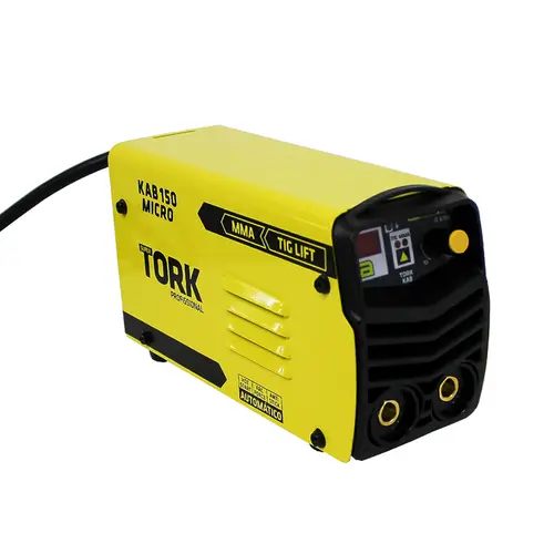 Kit Inversor de 150 A 220 V com Máscara de Solda e Esquadros 12 kg Super Tork