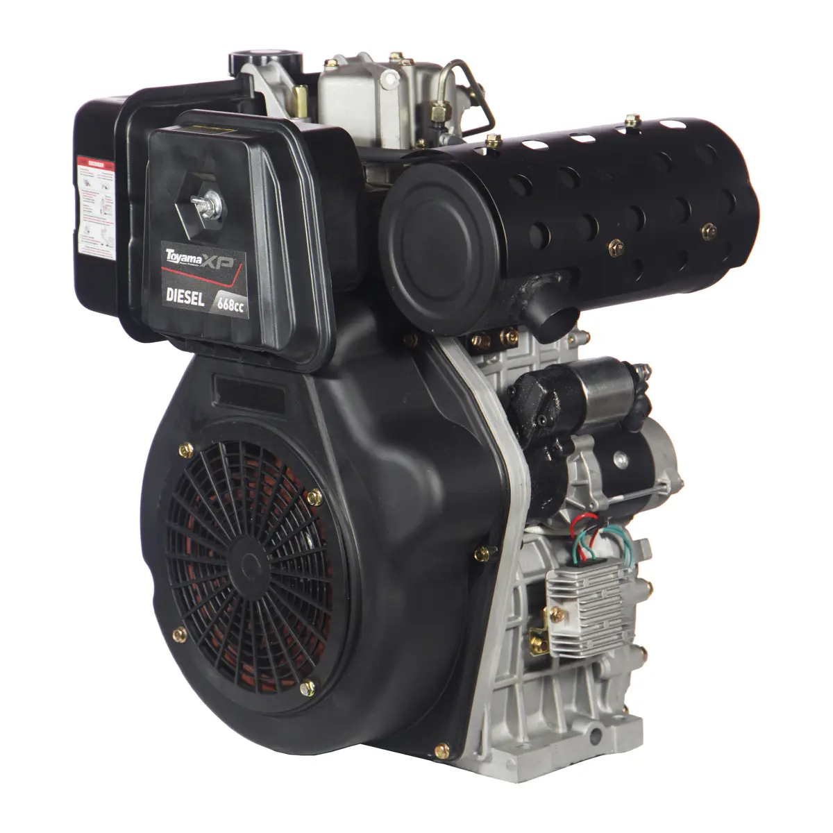 Rabeta para Barco 2,2 m Motor Diesel TDE160EXP 16HP Part. Elétrica