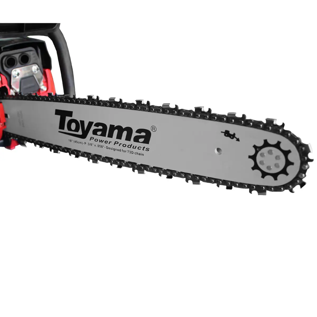 Motosserra 2 Tempos a Gasolina Toyama 3,22hp TCS58FG2 54,5cc